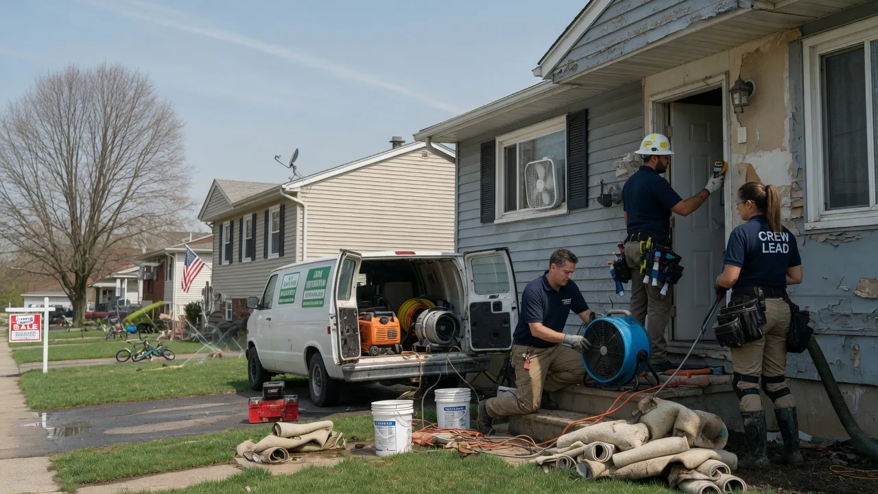 Flood Cleanup in Jim Thorpe, PA near me
